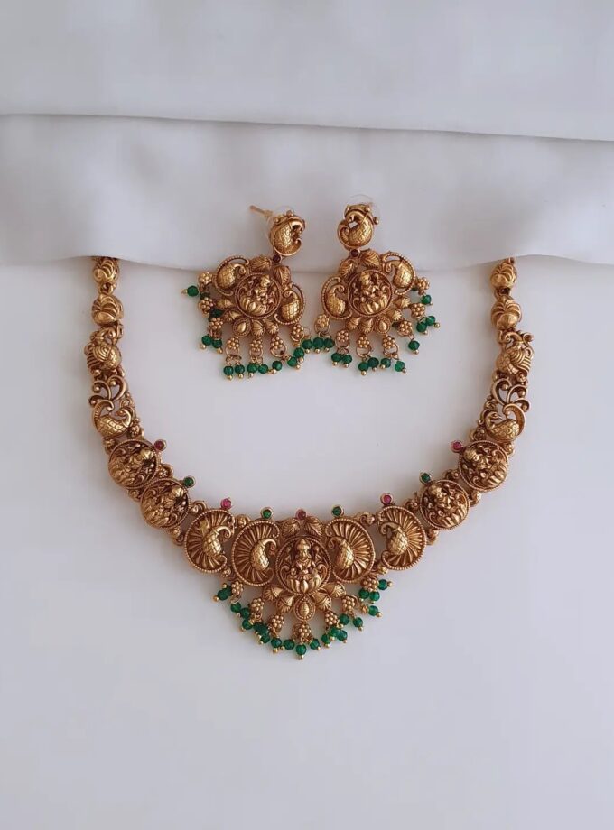 NECKLACE NAGAS-A3911 GREEN