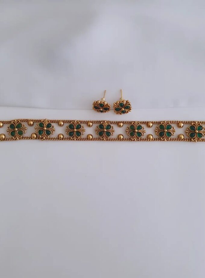 CHOKER-A3928 GREEN