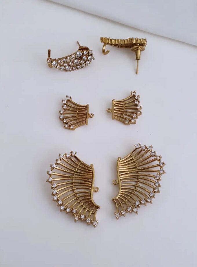 EARCUFF AD STONE CHANGEABLE-A4023