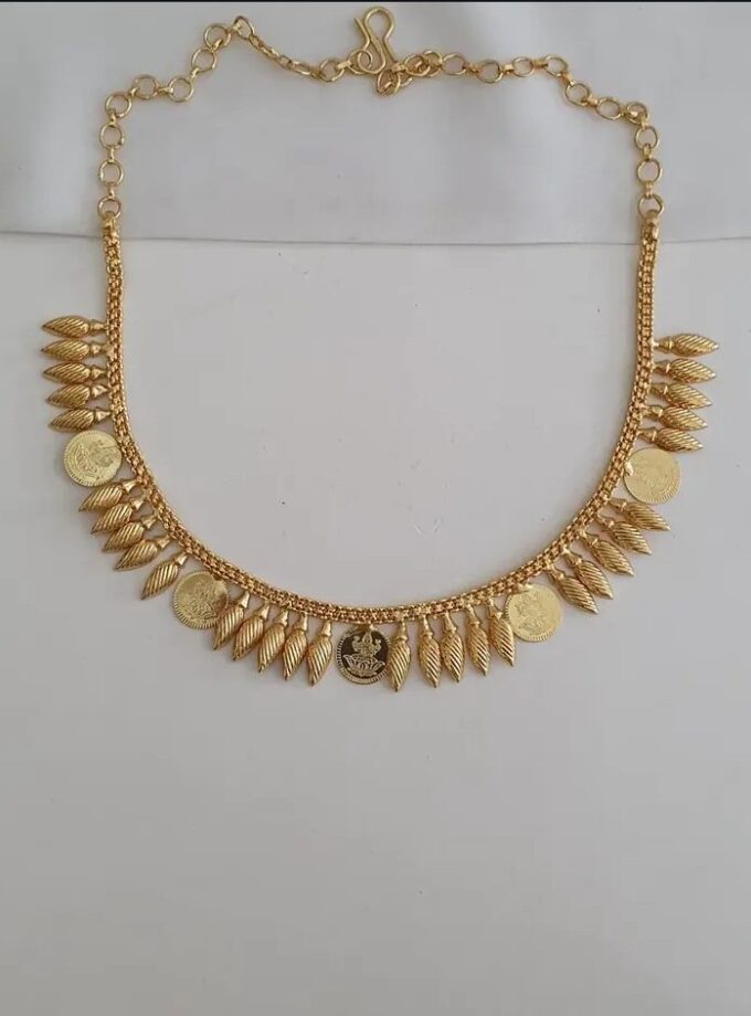 COIN MULLA NECKLACE MICRO PLATED-A4044