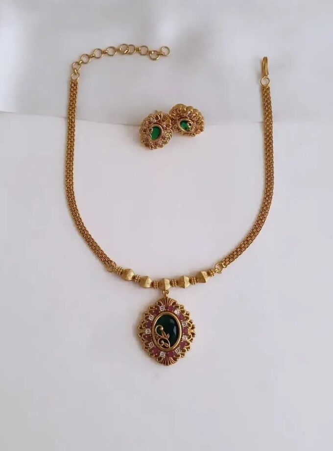 AD STONE NECKLACE-A4049