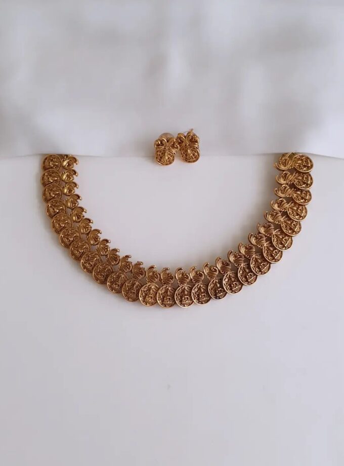 NECKLACE COIN MANGO-A4079