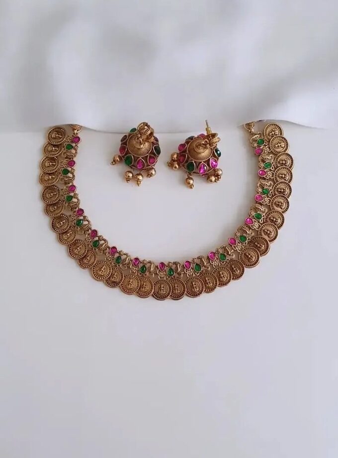 NECKLACE COIN ANTIQUE-A4098