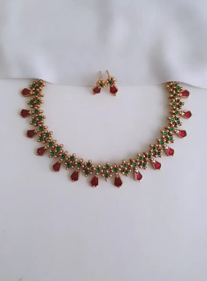 NECKLACE PALAKA-A4099 RUBY