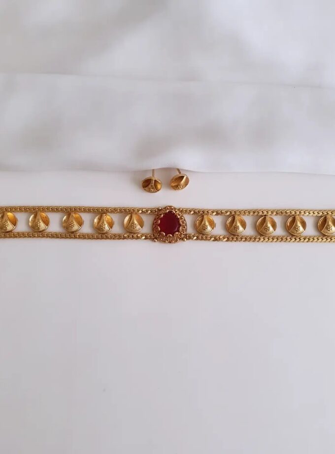 CHOKER-A4109 RUBY