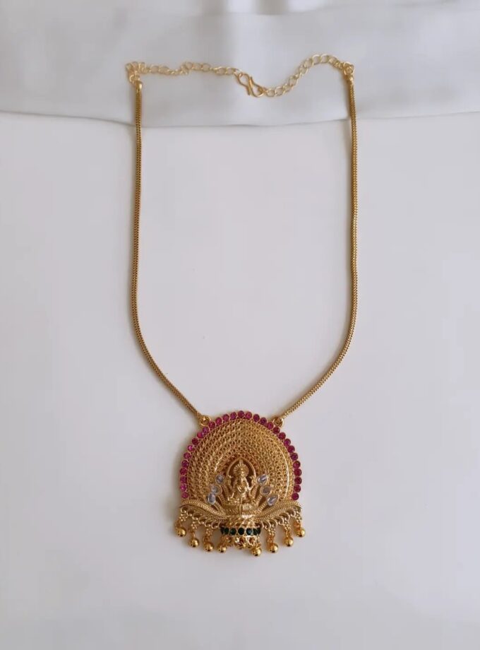 SHORT HAARAM-A4125 GOLD BEAD