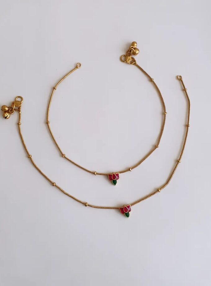 ANKLET LOTUS-A4151