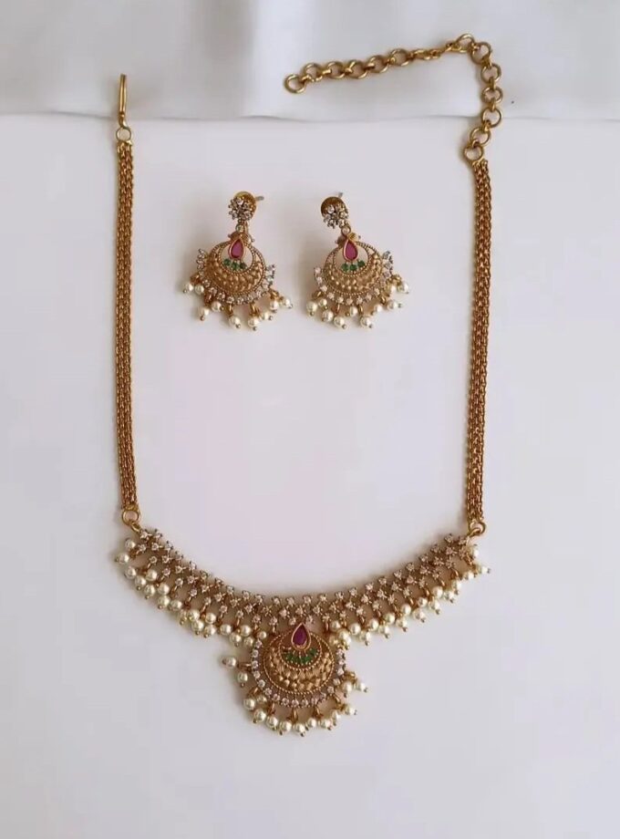 NECKLACE AD STONE-A4164