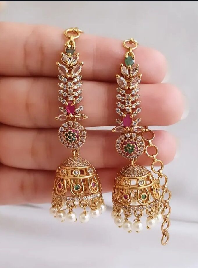 EAR CHAIN JUMKA-A4213