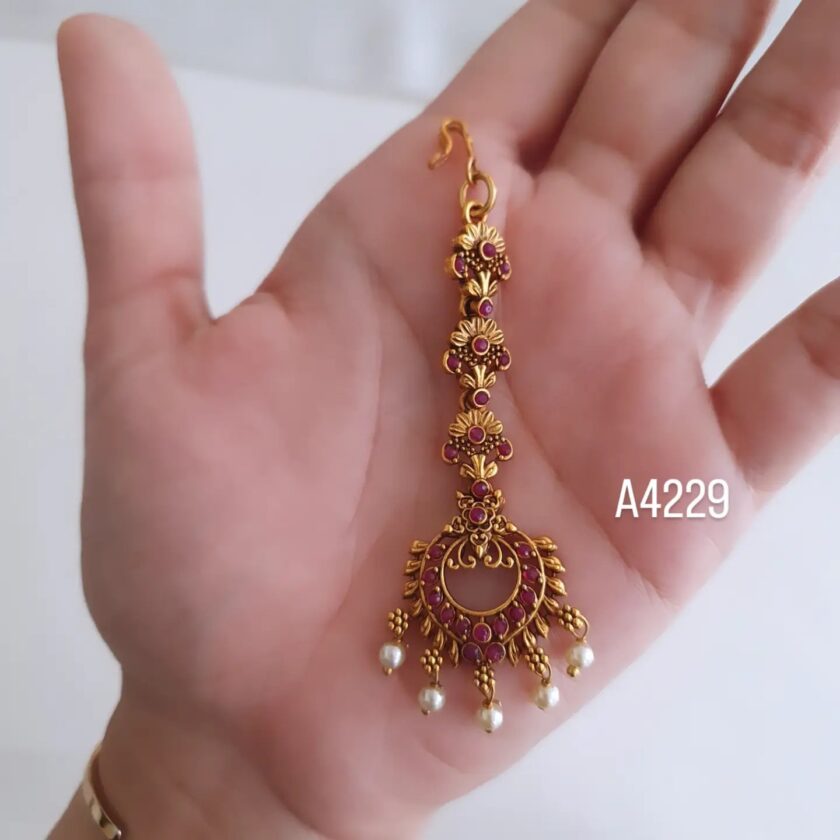 Ruby Jewe CHUTTI-A4229 – Online imitation ornaments jewels