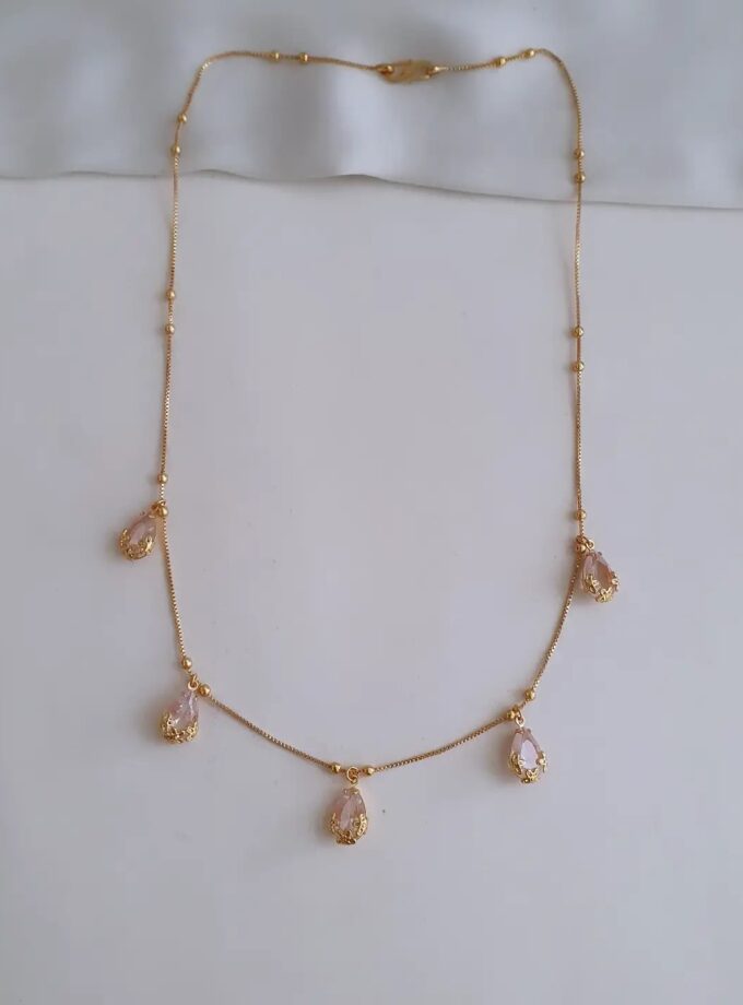 NECKLACE-A3636 WHITE