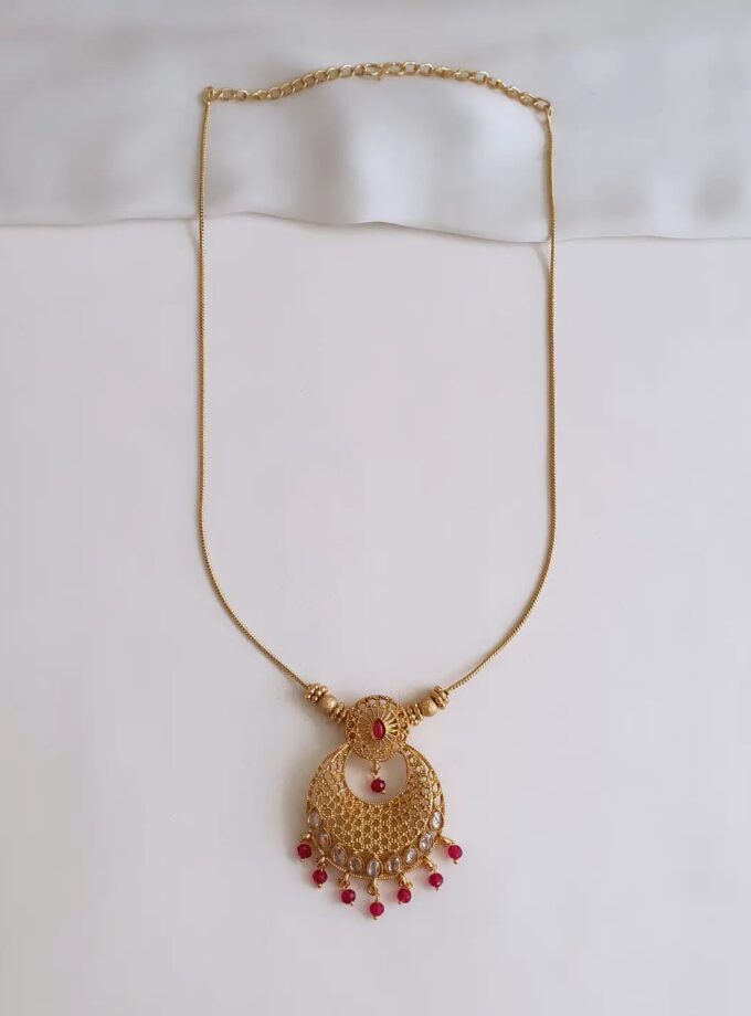 MICRO PLATED SHORT HAARAM-A4269 ROUND