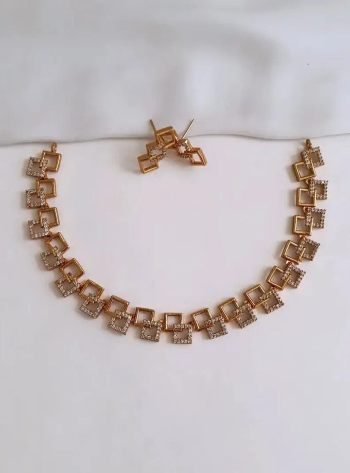 NECKLACE AD STONE-A4285