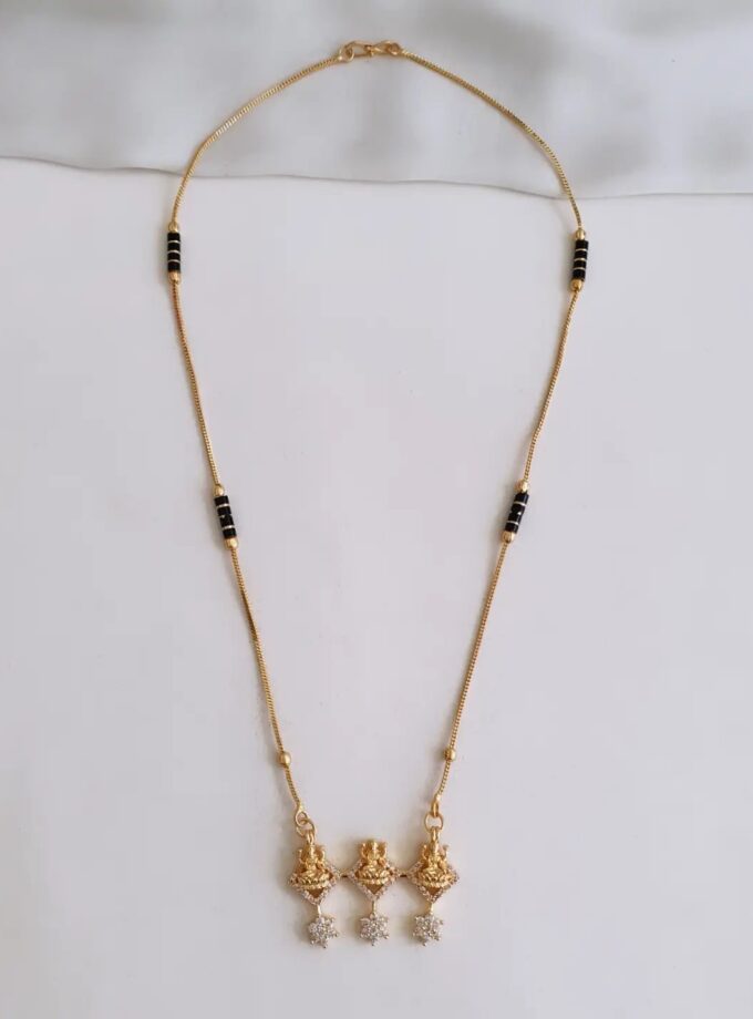 MANGALSUTRA AD STONE-A4288