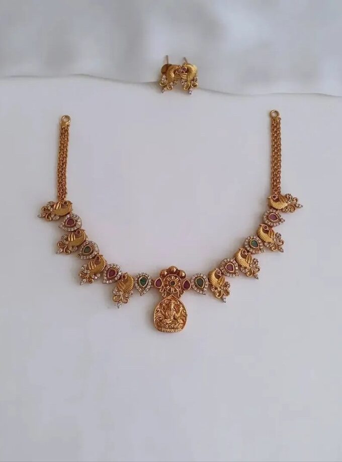 NECKLACE AD STONE-A4299