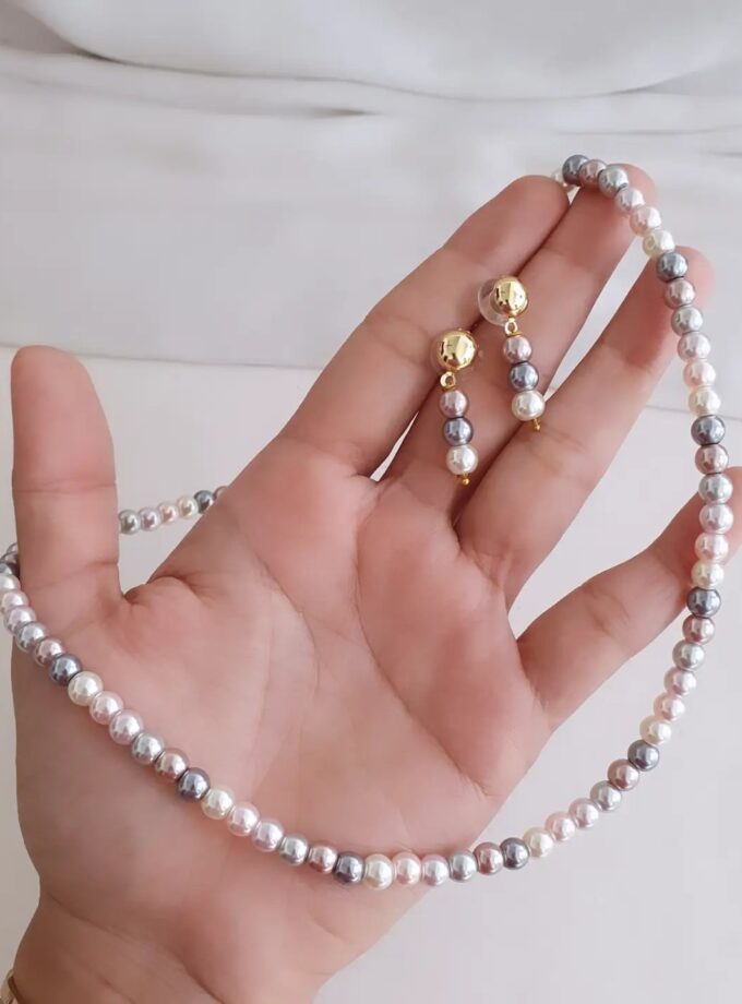 BEADS NECKLACE PEARL-A4308