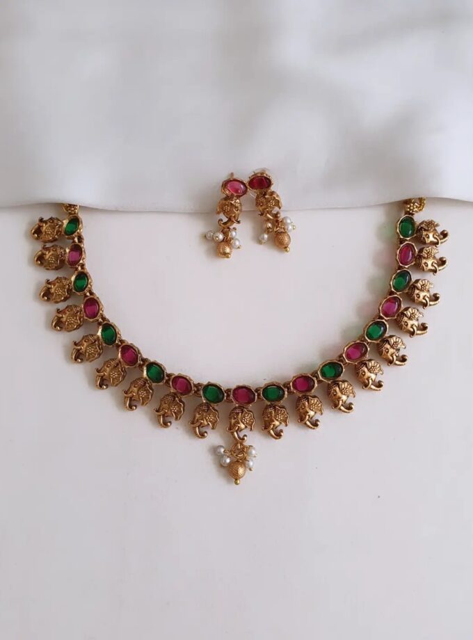 NECKLACE -A4383 MULTI