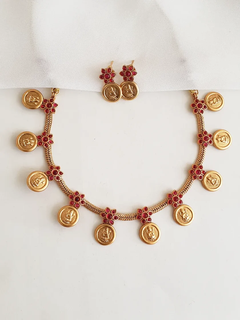 NECKLACE-A1075 RUBY