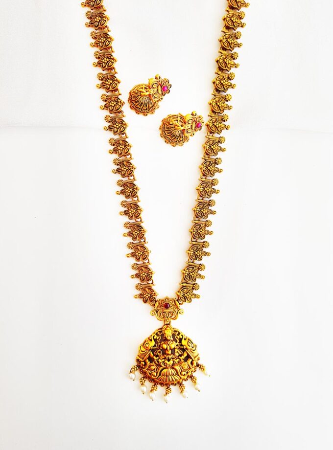 LONG HAARAM LAKSHMI-A198 PEARL