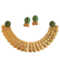 NECKLACE-A526 GREEN