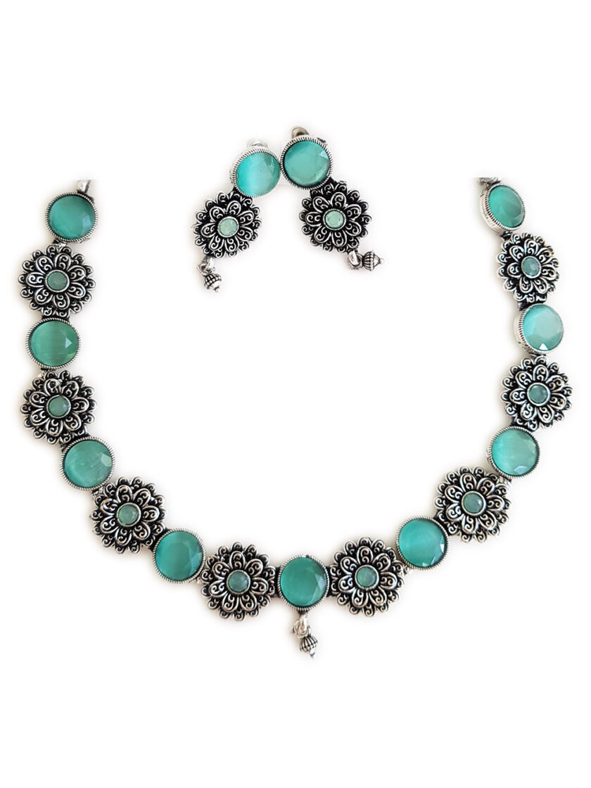 NECKLACE-A550 AQUA