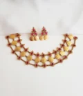 NECKLACE-A754 RUBY