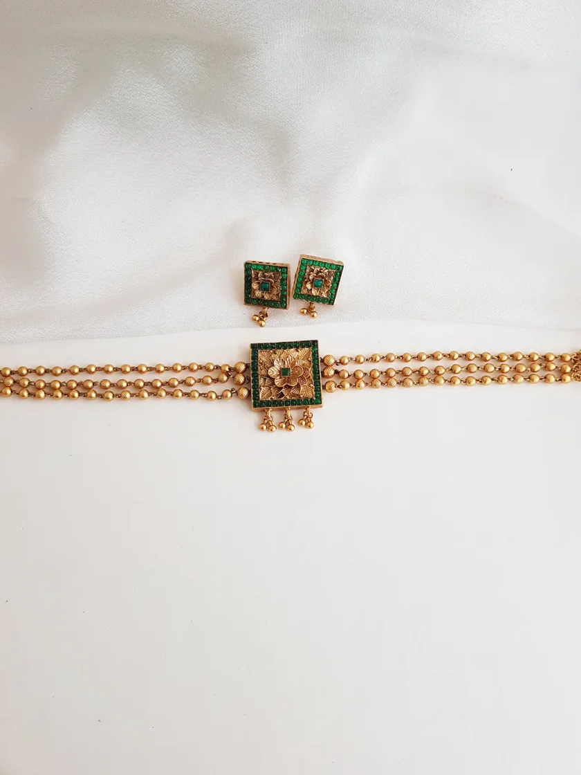 CHOKER-A784 GREEN