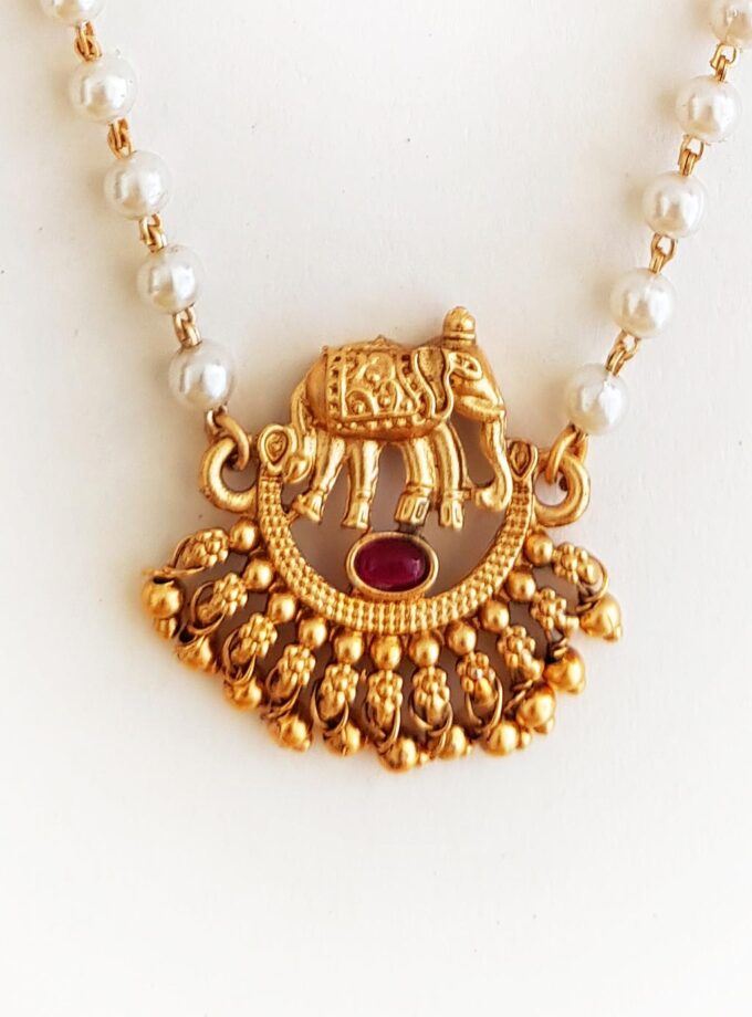 Pearl elephant-A173 RUBY