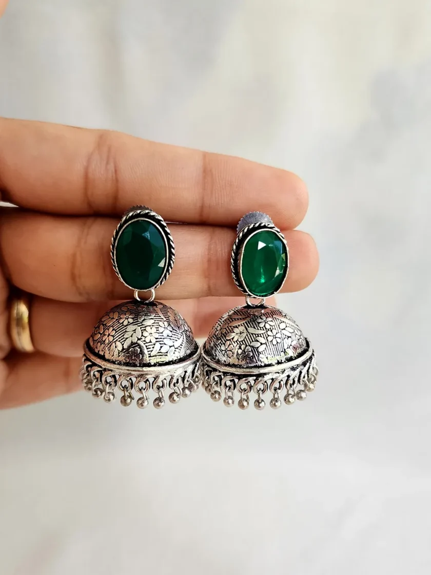 EARRING-B3 GREEN